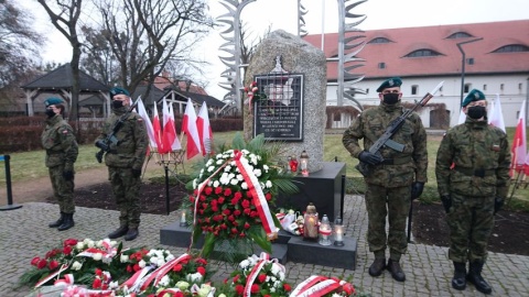 Uroczystości w hołdzie żołnierzom podziemia niepodległościowego w Toruniu/fot. Michał Zaręba