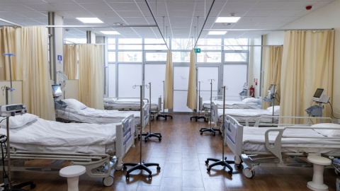 Szpital tymczasowy w Ciechocinku otwarty/fot. materiały UW
