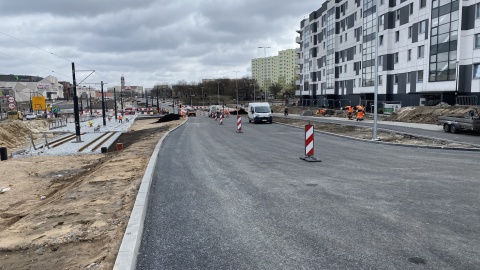 W środę (7 kwietnia) późnym popołudniem udostępnione do ruchu zostaną kolejne przebudowane odcinki jezdni ulic L. Solskiego (w kierunku ronda Kujawskiego) oraz Kujawskiej (w stronę ronda Inowrocławskiego). Fot. Tomasz Kaźmierski