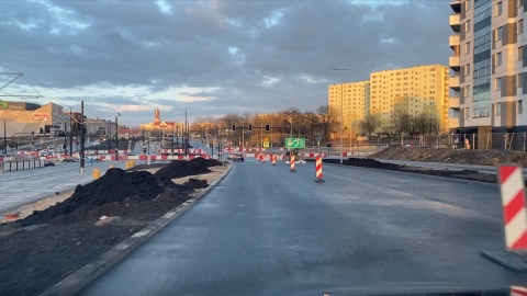 Nowe odcinki wokół ronda Kujawskiego w Bydgoszczy. Fot. Tomasz Kaźmierski