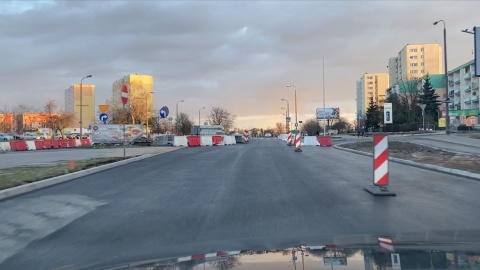 Nowe odcinki wokół ronda Kujawskiego w Bydgoszczy. Fot. Tomasz Kaźmierski