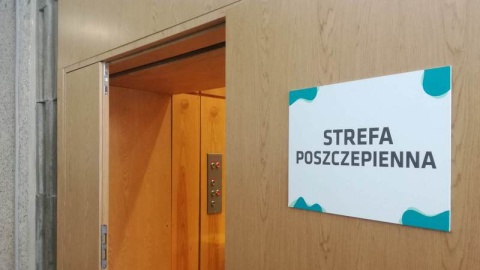 Punkt szczepień na UTP w Bydgoszczy/fot. Monika Siwak