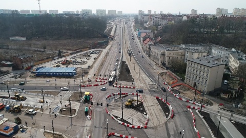 Ul. Kujawska w Bydgoszczy/fot. Dronfor Krzysztof Forgiel