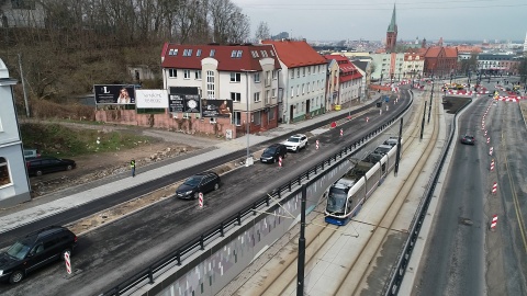 Ul. Kujawska w Bydgoszczy/fot. Dronfor Krzysztof Forgiel