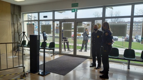 Punkt masowych szczepień na bydgoskim UTP/fot. Agata Raczek