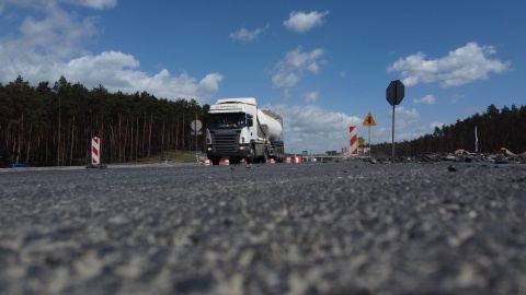 Budowana trasa S5 w okolicach Nowych Marz/fot. materiały UW