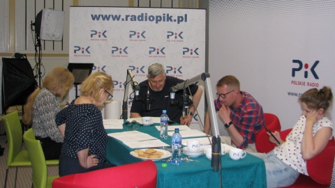 Nagrania pierwszej radionoweli „W Cichej Dolinie" w Polskim Radiu PiK/fot. Tatiana Adonis