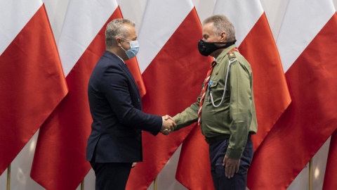 Medalami Stulecia Odzyskanej Niepodległości odznaczonych zostało siedmioro mieszkańców regionu, zasłużonych na niwie zawodowej i społecznej./fot. UW Bydgoszcz