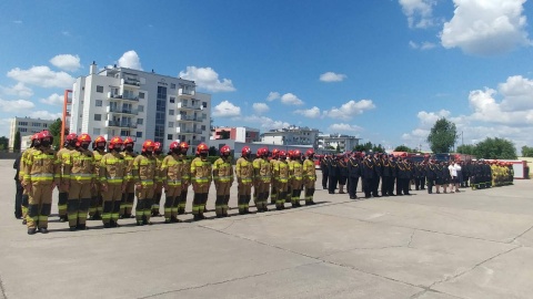 Były życzenia, odznaczenia i awanse. W Szkole Podoficerskiej Państwowej Straży Pożarnej w Bydgoszczy zorganizowano obchody Dnia Strażaka.