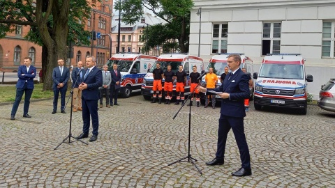 Zakup ambulansów był możliwy dzięki przyznaniu na ten cel środków rządowych. Fot. Agata Raczek