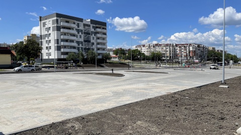 Budowa parkingów i systemu Park&Ride. Fot. Tomasz Kaźmierski