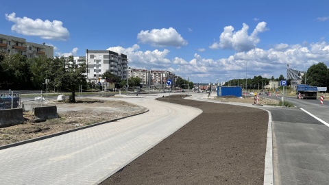 Budowa parkingów i systemu Park&Ride. Fot. Tomasz Kaźmierski