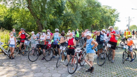 Kujawsko-Pomorskie na rowery to cykl organizowany przez Urząd Marszałkowski już kolejny raz z rzędu/fot. Mikołaj Kuras dla UM