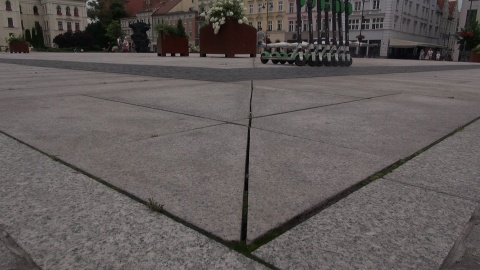 Bydgoski Stary Rynek po przebudowie płyty. Fot. Janusz Wiertel/arch. PR PiK