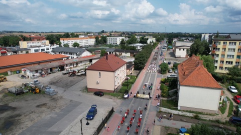 Pochód Borowiaków i Festyn w Tucholi - fotografie z powietrza (Dronfor)