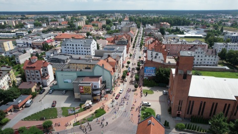 Pochód Borowiaków i Festyn w Tucholi - fotografie z powietrza (Dronfor)