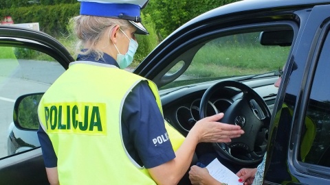 25 lipca jest dniem Świętego Krzysztofa - patrona kierowców. Tego dnia obchodzony jest również Ogólnopolski Dzień Bezpiecznego Kierowcy. Fot. Policja