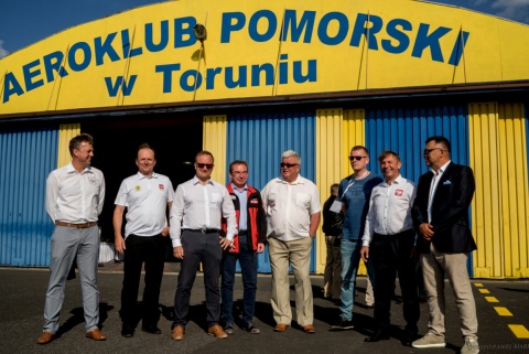 Zawody odbywają się na terenie Aeroklubu Pomorskiego w Toruniu. Fot. Paweł Biarda PHOTO