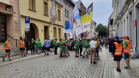 43. Piesza Pielgrzymka Diecezji Toruńskiej wyruszyła w środę z Torunia na Jasną Górę/fot. Monika Kaczyńska