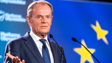 Donald Tusk w Nakle. Fot. PAP/Tytus Żmijewski