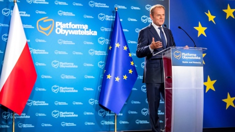 Donald Tusk w Nakle. Fot. PAP/Tytus Żmijewski