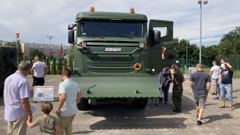 Impreza spotkała się z dużym zainteresowaniem, zwłaszcza dzieci. Fot. Krystian Makowski