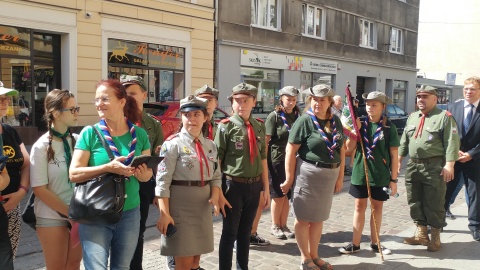 Uczczono 116. rocznicę urodzin Mariana Rejewskiego, pochodzącego z Bydgoszczy wybitnego matematyka i kryptologa. /fot. Tatiana Adonis