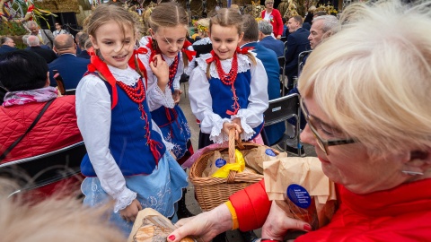 To drugi dzień wojewódzko-diecezjalnych dożynek w Toruniu. Fot. Szymon Zdziebło