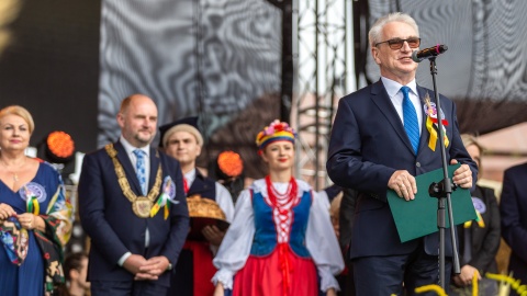 To drugi dzień wojewódzko-diecezjalnych dożynek w Toruniu. Fot. Szymon Zdziebło