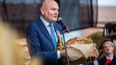 To drugi dzień wojewódzko-diecezjalnych dożynek w Toruniu. Fot. Szymon Zdziebło