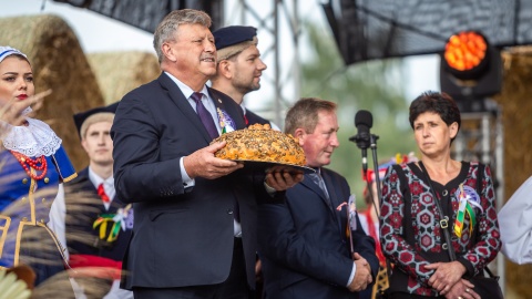 To drugi dzień wojewódzko-diecezjalnych dożynek w Toruniu. Fot. Szymon Zdziebło