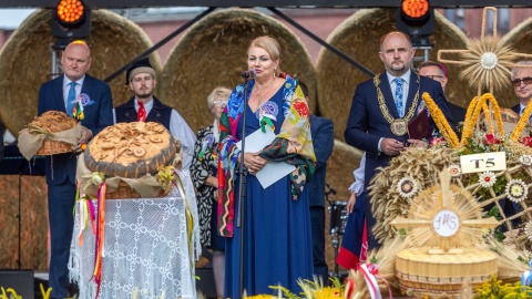 To drugi dzień wojewódzko-diecezjalnych dożynek w Toruniu. Fot. Szymon Zdziebło