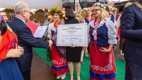 To drugi dzień wojewódzko-diecezjalnych dożynek w Toruniu. Fot. Szymon Zdziebło