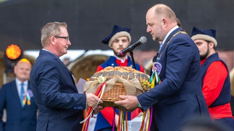 To drugi dzień wojewódzko-diecezjalnych dożynek w Toruniu. Fot. Szymon Zdziebło