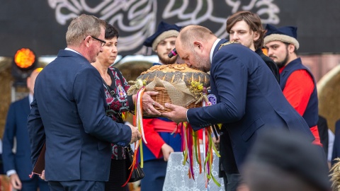 To drugi dzień wojewódzko-diecezjalnych dożynek w Toruniu. Fot. Szymon Zdziebło