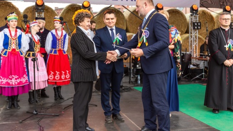 To drugi dzień wojewódzko-diecezjalnych dożynek w Toruniu. Fot. Szymon Zdziebło