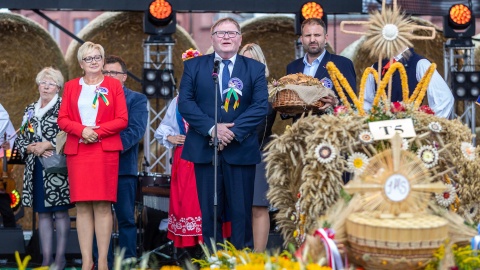 To drugi dzień wojewódzko-diecezjalnych dożynek w Toruniu. Fot. Szymon Zdziebło