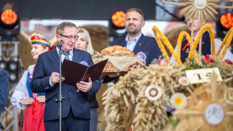 To drugi dzień wojewódzko-diecezjalnych dożynek w Toruniu. Fot. Szymon Zdziebło