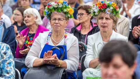 To drugi dzień wojewódzko-diecezjalnych dożynek w Toruniu. Fot. Szymon Zdziebło