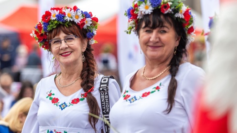 To drugi dzień wojewódzko-diecezjalnych dożynek w Toruniu. Fot. Szymon Zdziebło