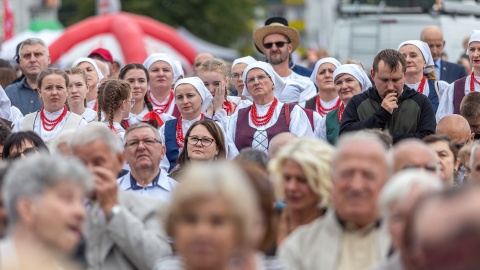 To drugi dzień wojewódzko-diecezjalnych dożynek w Toruniu. Fot. Szymon Zdziebło