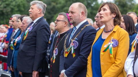 To drugi dzień wojewódzko-diecezjalnych dożynek w Toruniu. Fot. Szymon Zdziebło