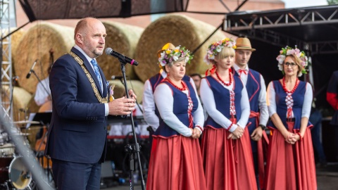 To drugi dzień wojewódzko-diecezjalnych dożynek w Toruniu. Fot. Szymon Zdziebło