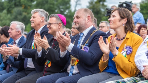 To drugi dzień wojewódzko-diecezjalnych dożynek w Toruniu. Fot. Szymon Zdziebło