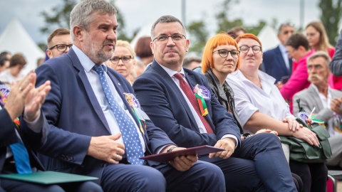 To drugi dzień wojewódzko-diecezjalnych dożynek w Toruniu. Fot. Szymon Zdziebło