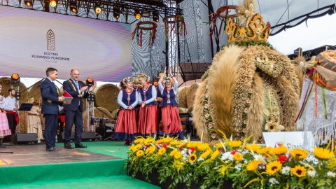 To drugi dzień wojewódzko-diecezjalnych dożynek w Toruniu. Fot. Szymon Zdziebło