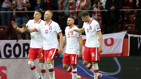 Polscy piłkarze pokonali Albanię 4:1 (2:1) w meczu eliminacji mistrzostw świata w Warszawie. Fot. PAP/Leszek Szymański