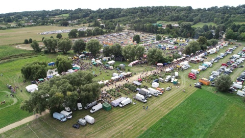 Święto śliwki z lotu ptaka/fot. Dronfor