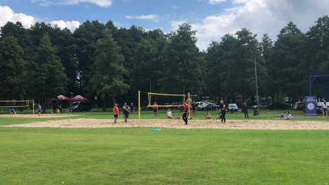 Zawody odbywały się na plaży ośrodka wypoczynkowego w Połajewie (powiat radziejowski)/fot. nadesłane