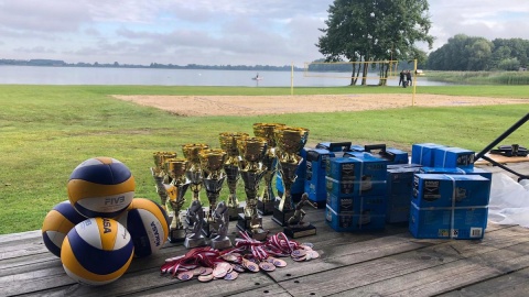 Zawody odbywały się na plaży ośrodka wypoczynkowego w Połajewie (powiat radziejowski)/fot. nadesłane